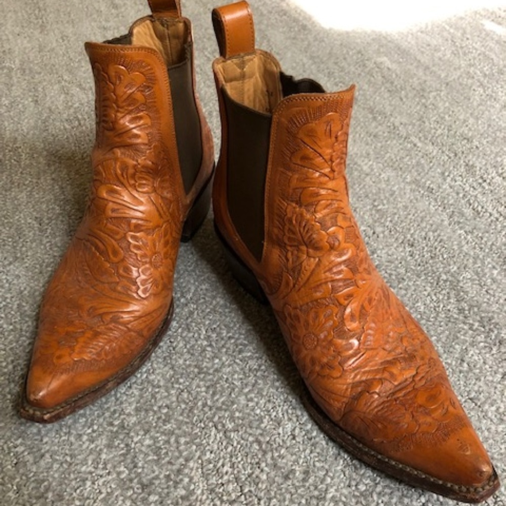 The Old Gringo Brown Shorties Western Boots